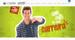 Desktop Screenshot of petcursos.com.br